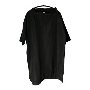 Msquare by Neetu Malik circle ikat solid black tunic polyester one size